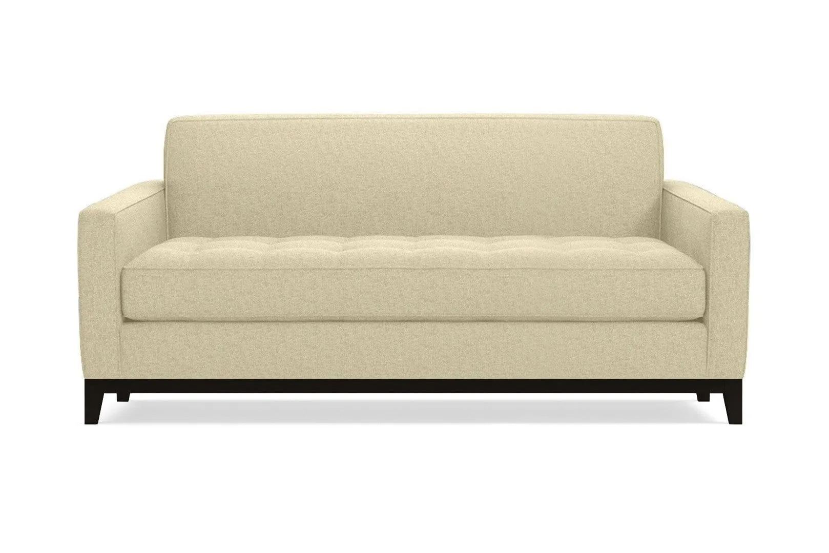Monroe Drive Twin Size Sleeper Sofa :: Leg Finish: Espresso / Sleeper Option: Memory Foam Mattress