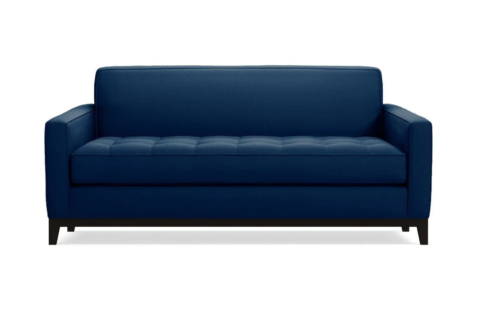 Monroe Drive Twin Size Sleeper Sofa :: Leg Finish: Espresso / Sleeper Option: Memory Foam Mattress