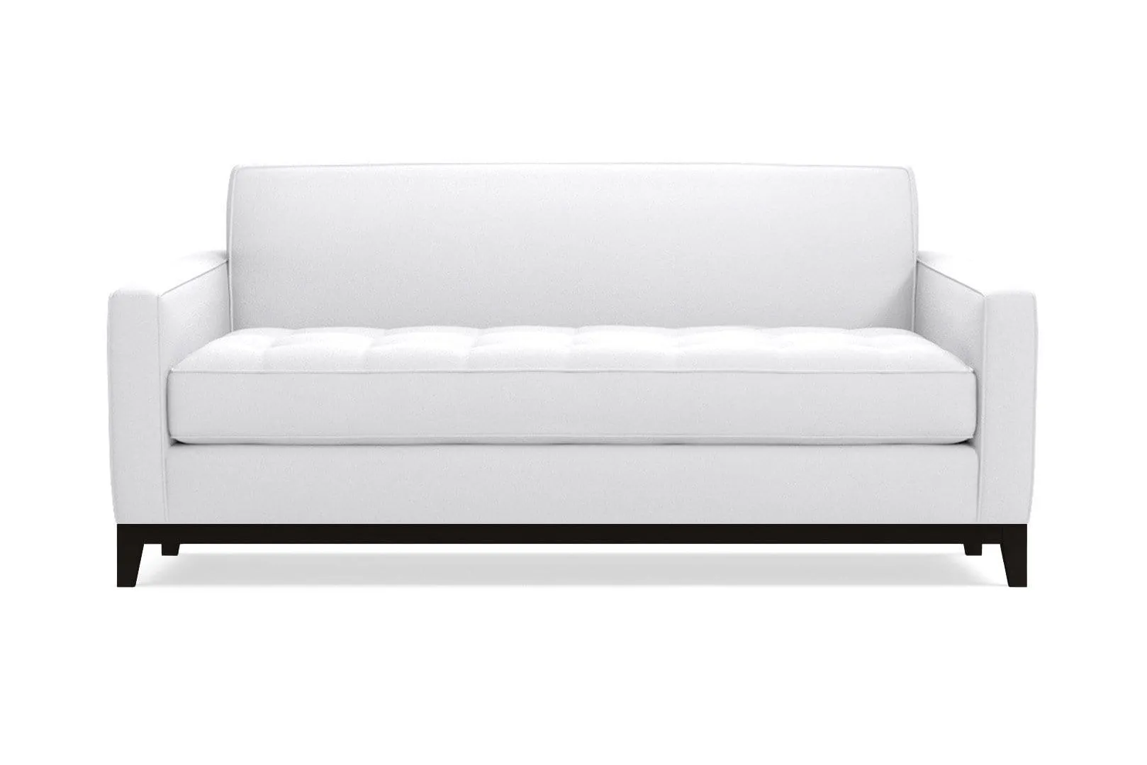 Monroe Drive Twin Size Sleeper Sofa :: Leg Finish: Espresso / Sleeper Option: Memory Foam Mattress