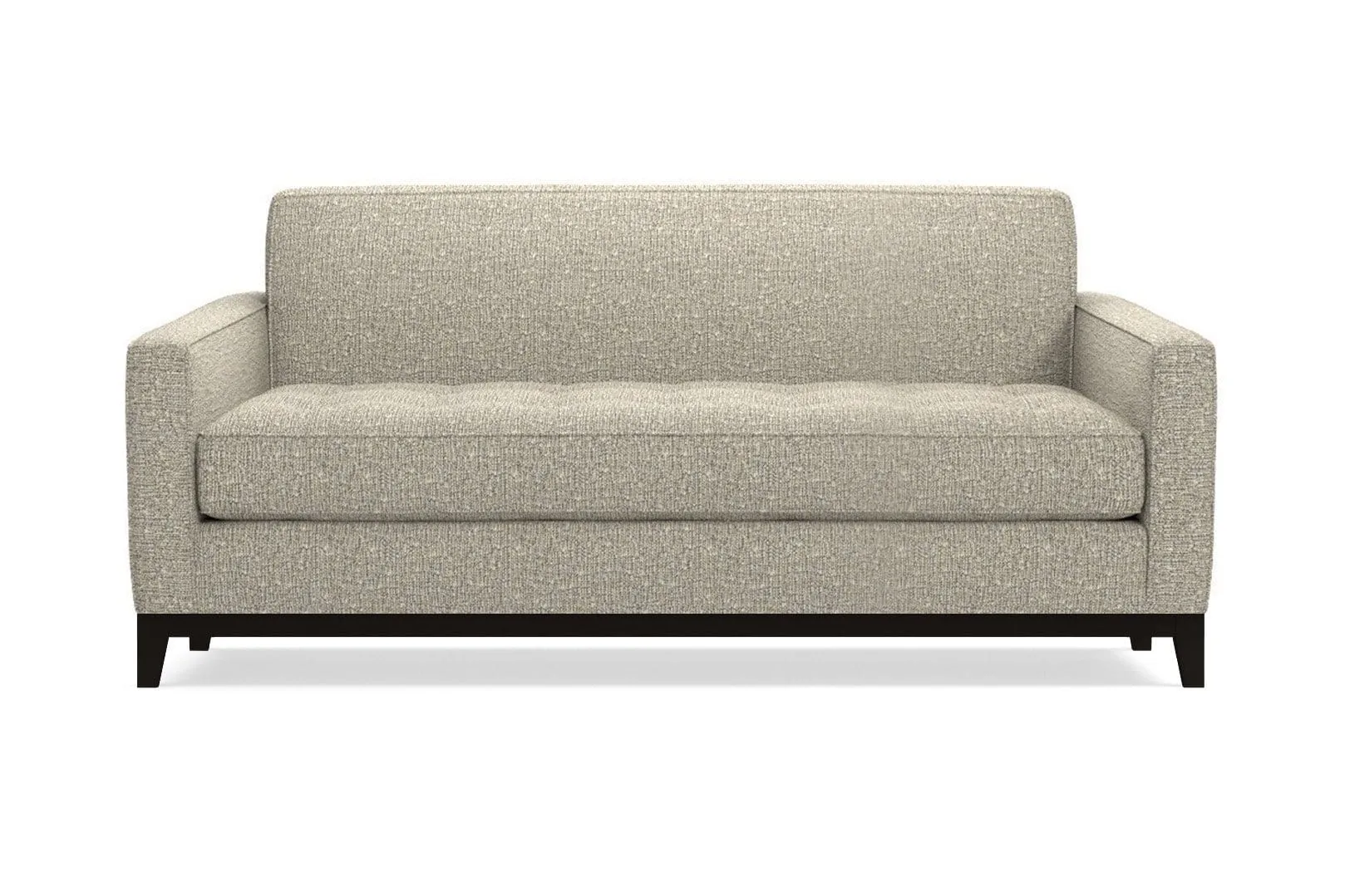 Monroe Drive Twin Size Sleeper Sofa :: Leg Finish: Espresso / Sleeper Option: Memory Foam Mattress