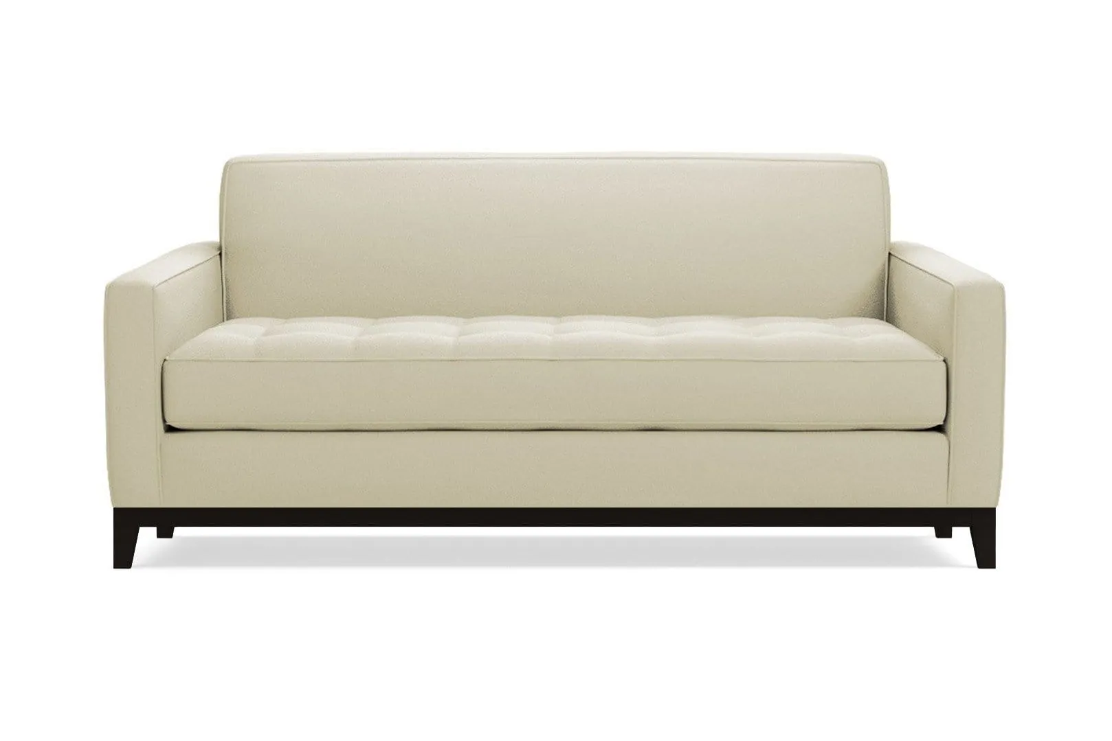 Monroe Drive Twin Size Sleeper Sofa :: Leg Finish: Espresso / Sleeper Option: Memory Foam Mattress