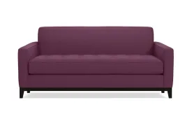Monroe Drive Twin Size Sleeper Sofa :: Leg Finish: Espresso / Sleeper Option: Memory Foam Mattress