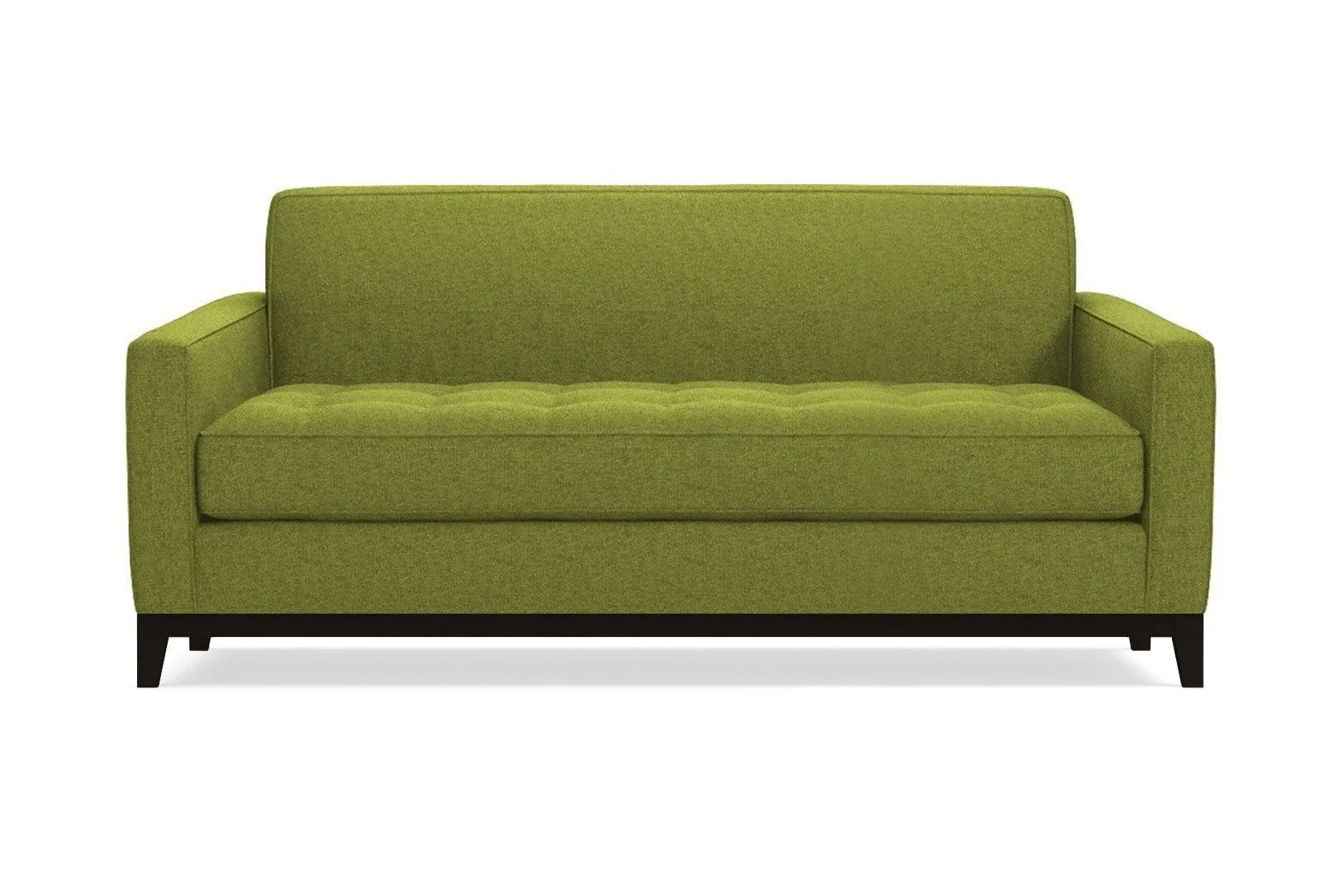 Monroe Drive Twin Size Sleeper Sofa :: Leg Finish: Espresso / Sleeper Option: Memory Foam Mattress