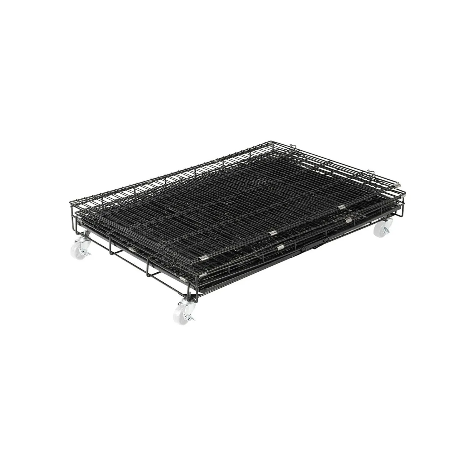Multi-Level Pet Cage with Hammock, Tray & Wheels - Gominimo