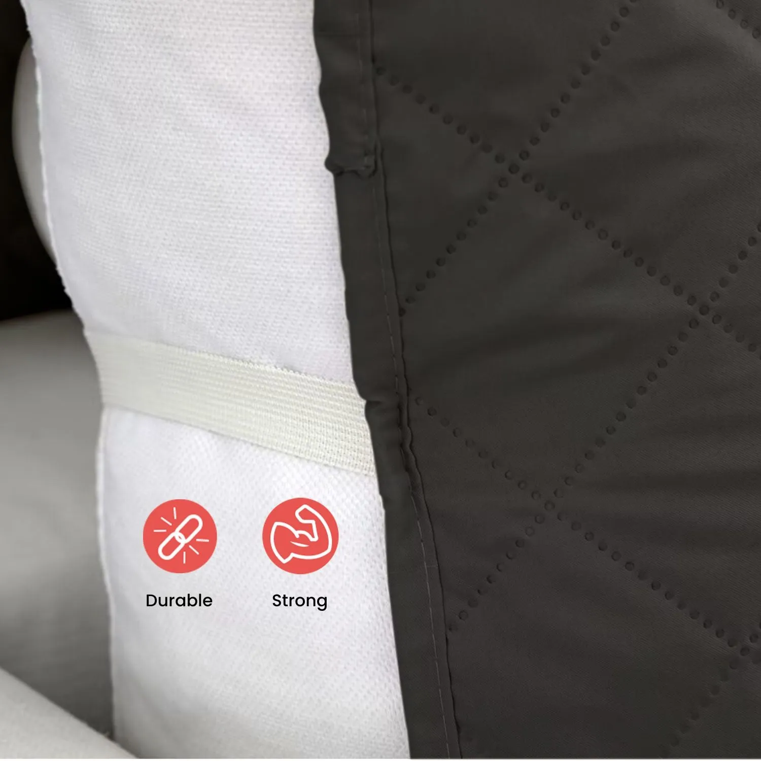 Non-Slip Pet Sofa Cover, 1 Seat, Quilted, Machine Washable