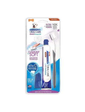 Nylabone Advanced Oral Care Senior Dog Dental Kit