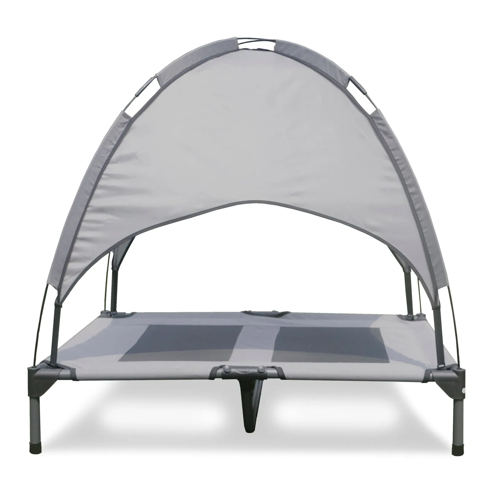 PEI JIA SUO Elevated Dog Bed with Removable Canopy
