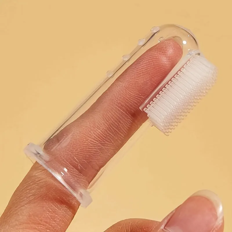 Pet Finger Toothbrush Soft Bristle for Dogs  Cats