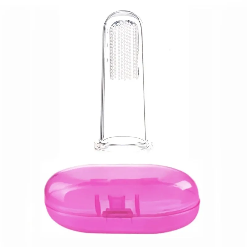 Pet Finger Toothbrush Soft Bristle for Dogs  Cats