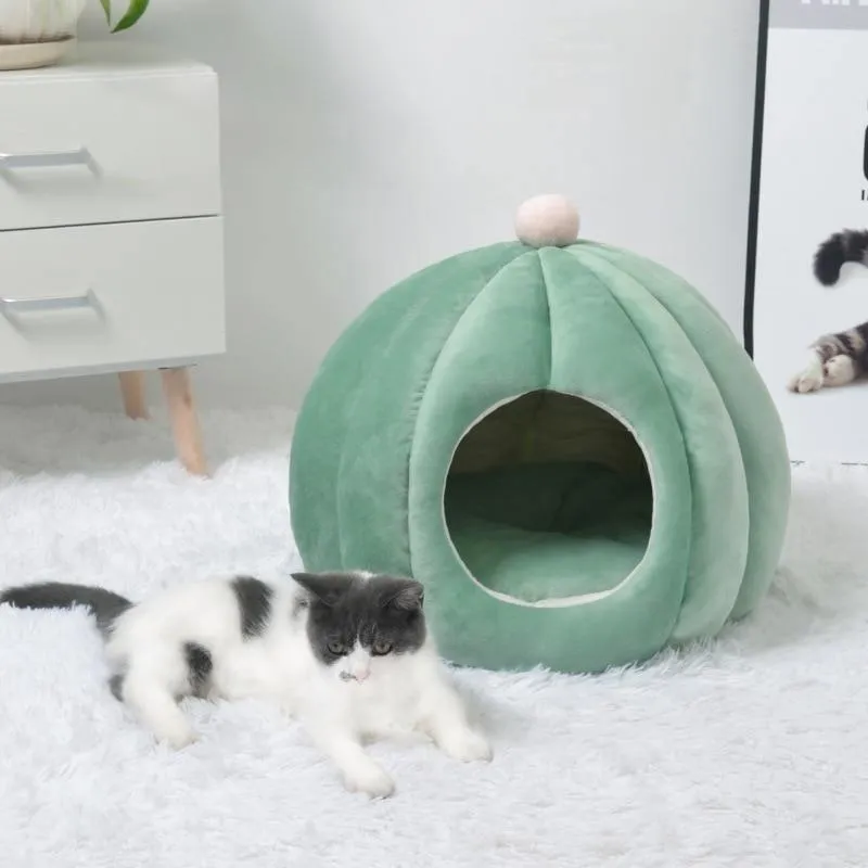 Pet House Bed Comfort Winter Kitten House