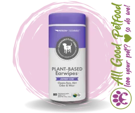Petkin Plant Based Ear Wipes Lavender 80pk