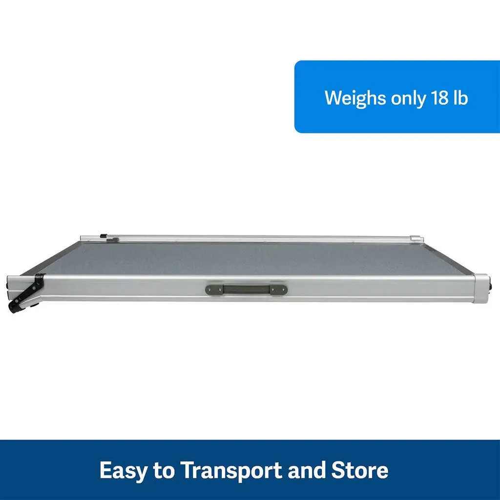 PetSafe Happy Ride Telescoping Dog Car Ramp, Grey, X-Large