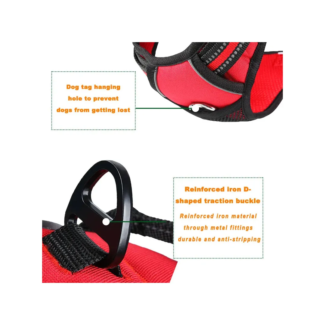 Premium Reflective No-Pull Dog Harness with Built-in Handle