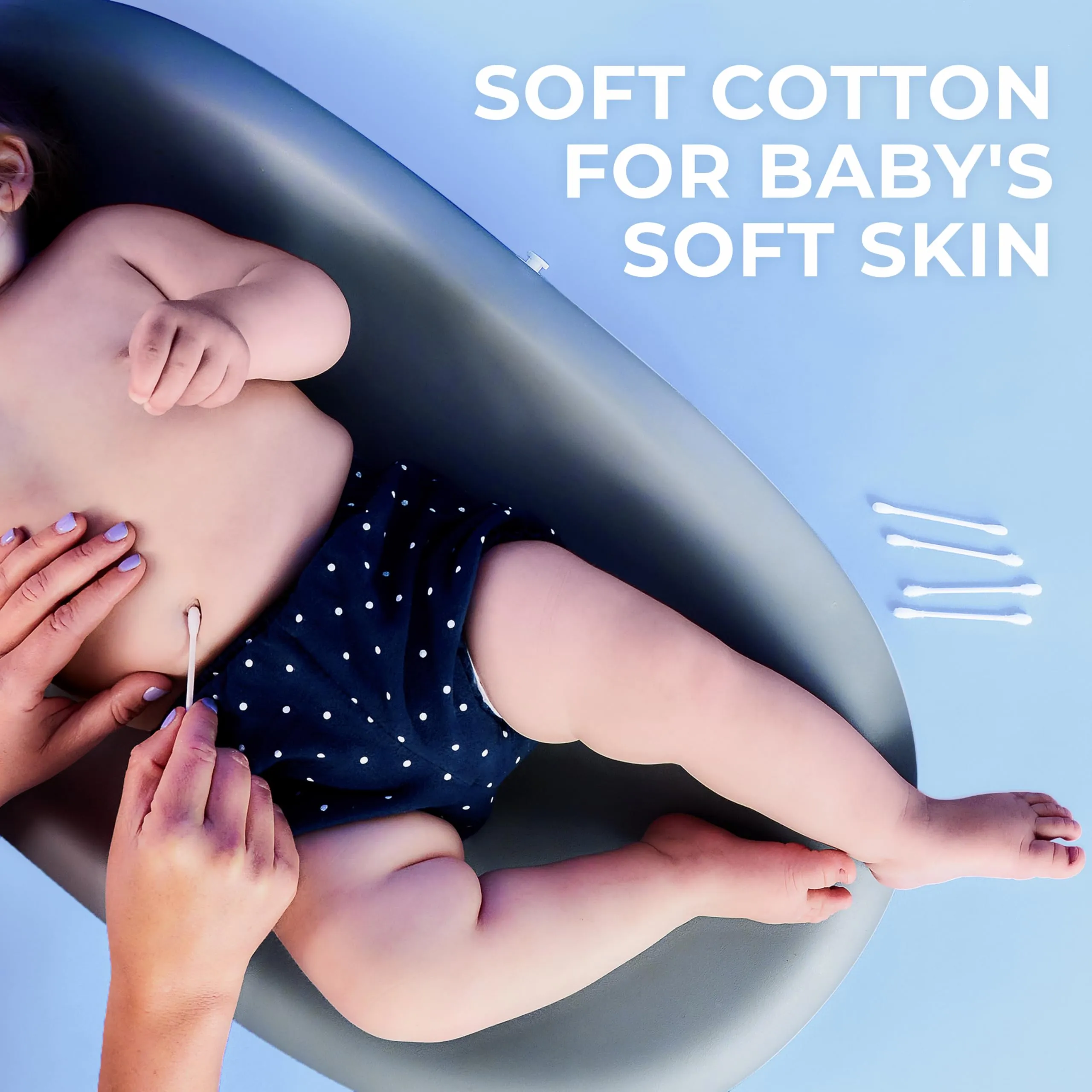 Q-tips Cotton Swabs For Hygiene and Beauty Care Original Cotton Swab Made With 100% Cotton 375 Count