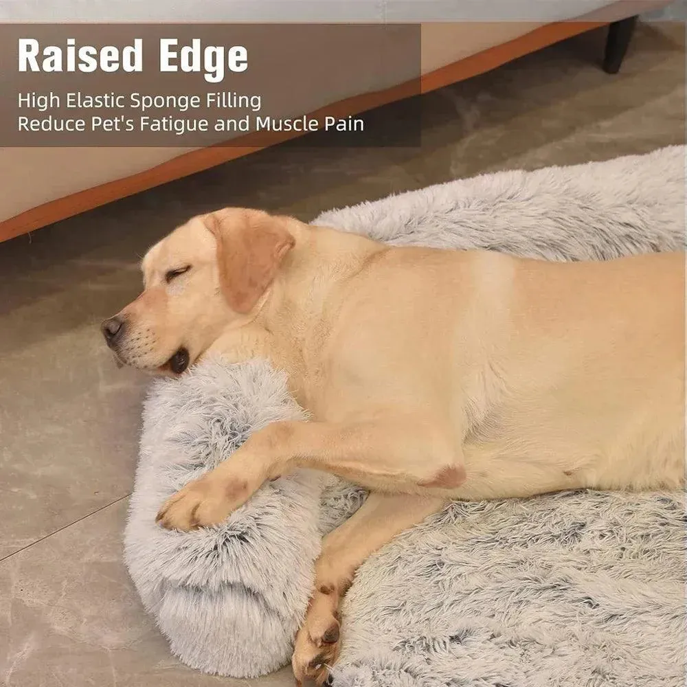 Removable Plush Pet Sofa Bed Cozy Comfort