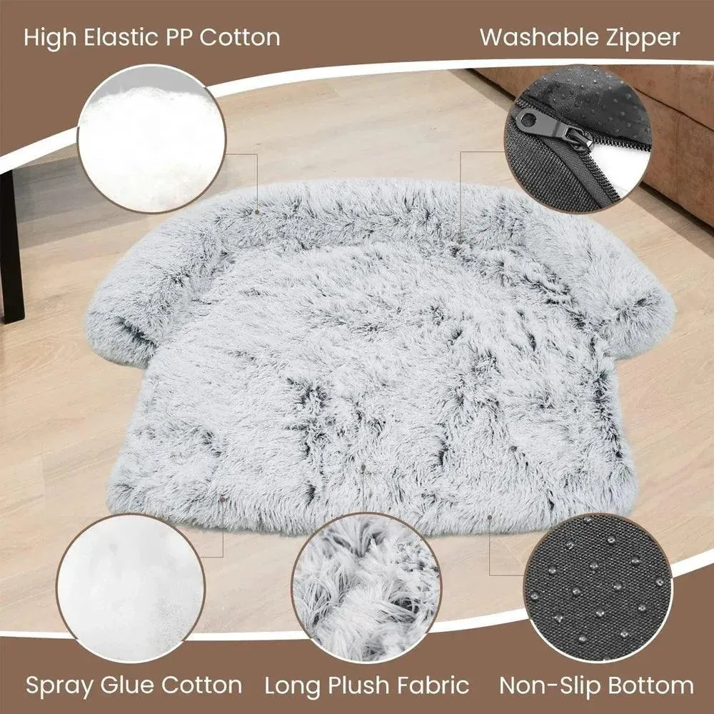 Removable Plush Pet Sofa Bed Cozy Comfort