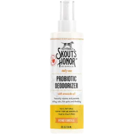 Skout's Honor Probiotic Daily Use Pet Deodorizer Honeysuckle 8-oz