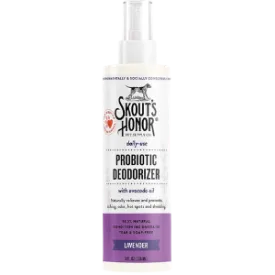 Skout's Honor Probiotic Daily Use Pet Deodorizer Lavender 8-oz