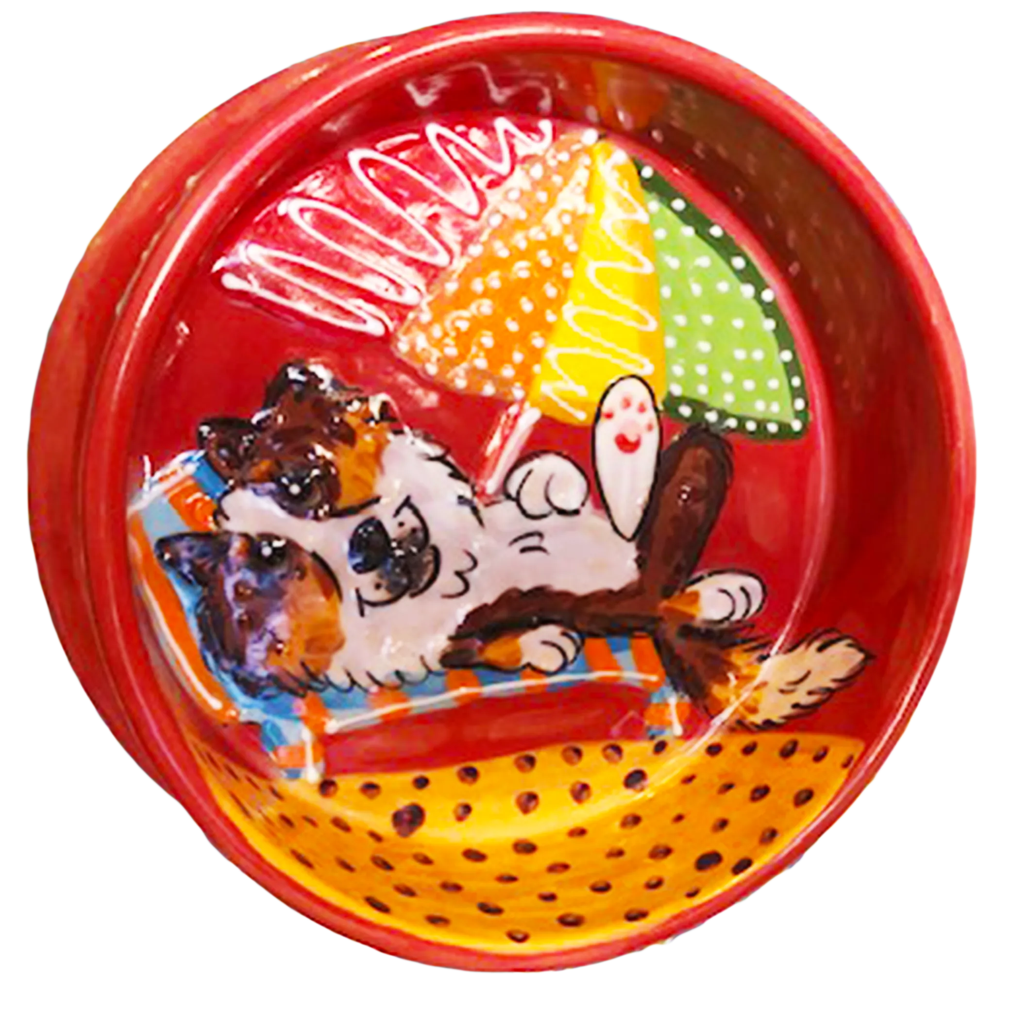 Sun Doggie Sun Daze | Sheltie | Dog Bowl