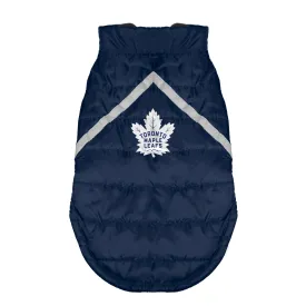 Toronto Maple Leafs Pet Puffer Vest