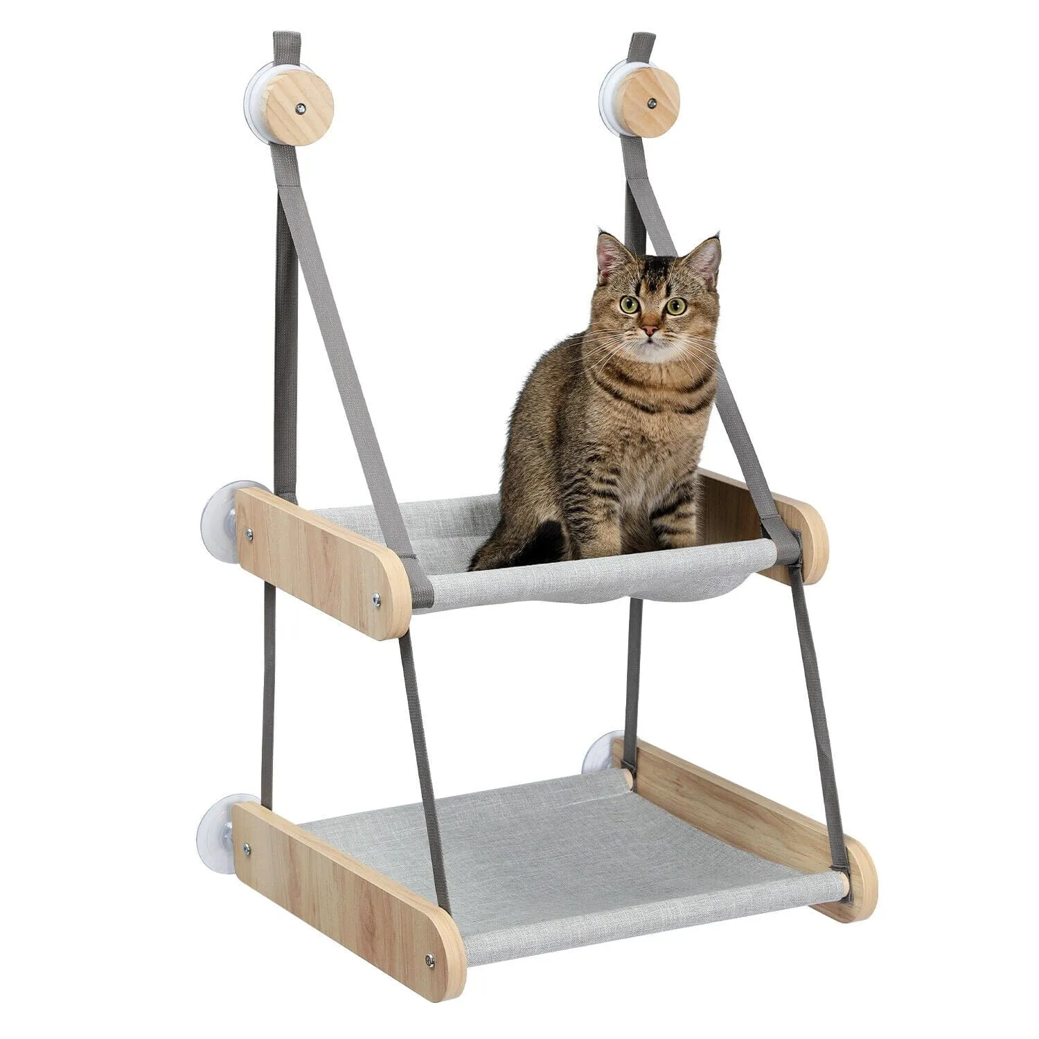 Two Level Cat Window Perch Hammock