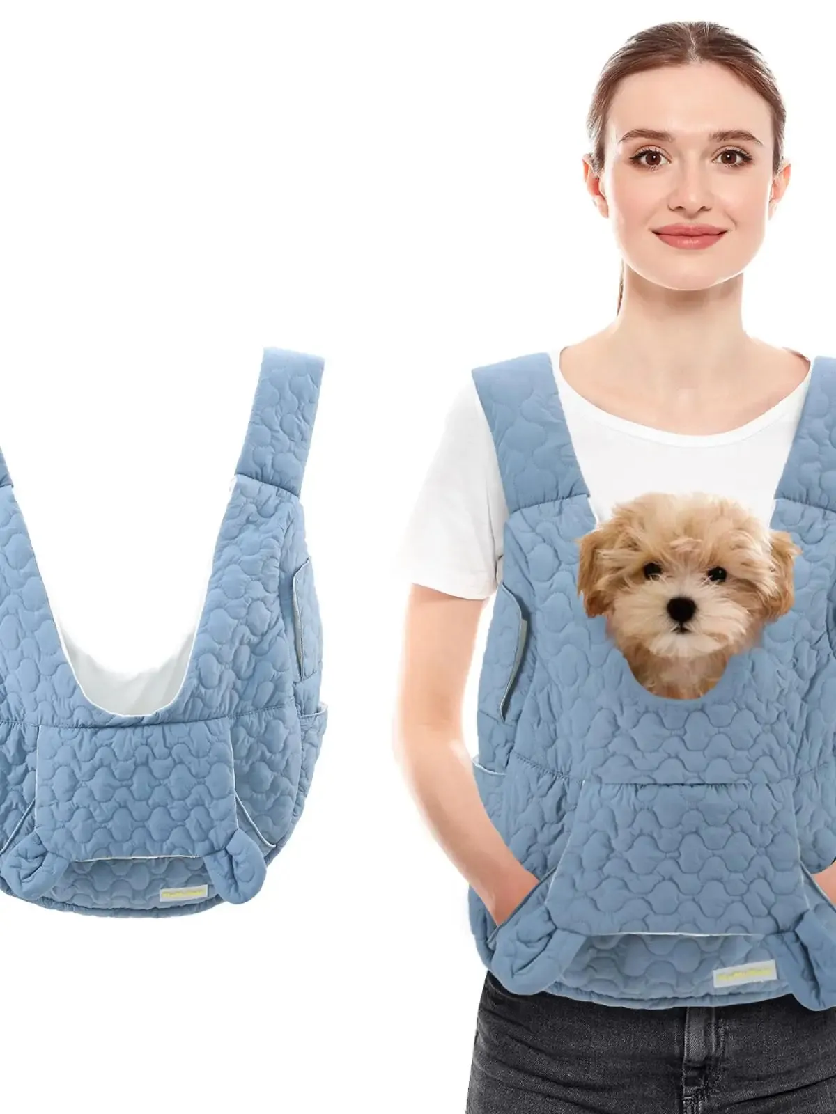 Waterproof and Windproof Pet Carrier Backpack for Medium Breeds