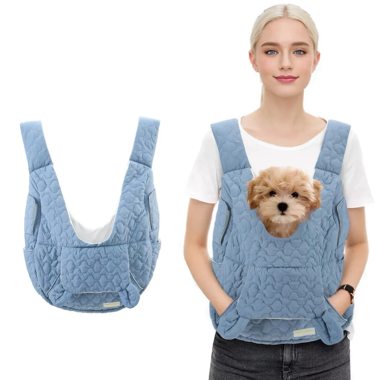 Waterproof and Windproof Pet Carrier Backpack for Medium Breeds
