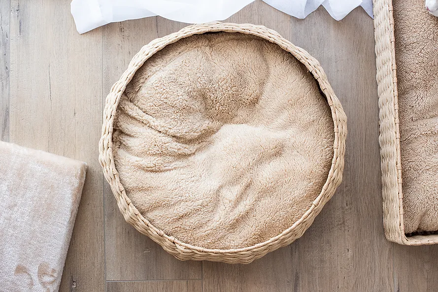 Woven Basket Bed | Cozy Nest